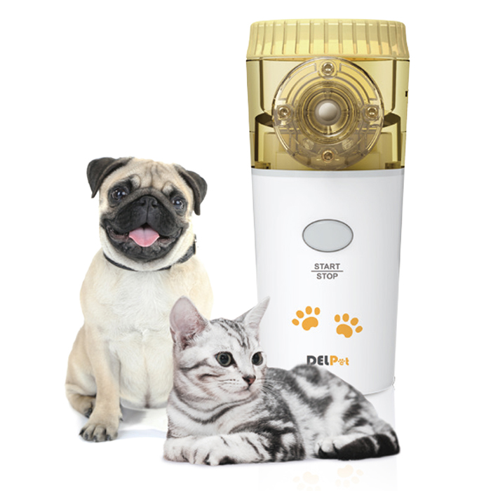 値下げ!!❣️吸入器❣️DELpet動物用ネプライザー メッシュ型 動物用 ネブライザー 超音波メッシュ型 デルペット DELPet 犬 猫